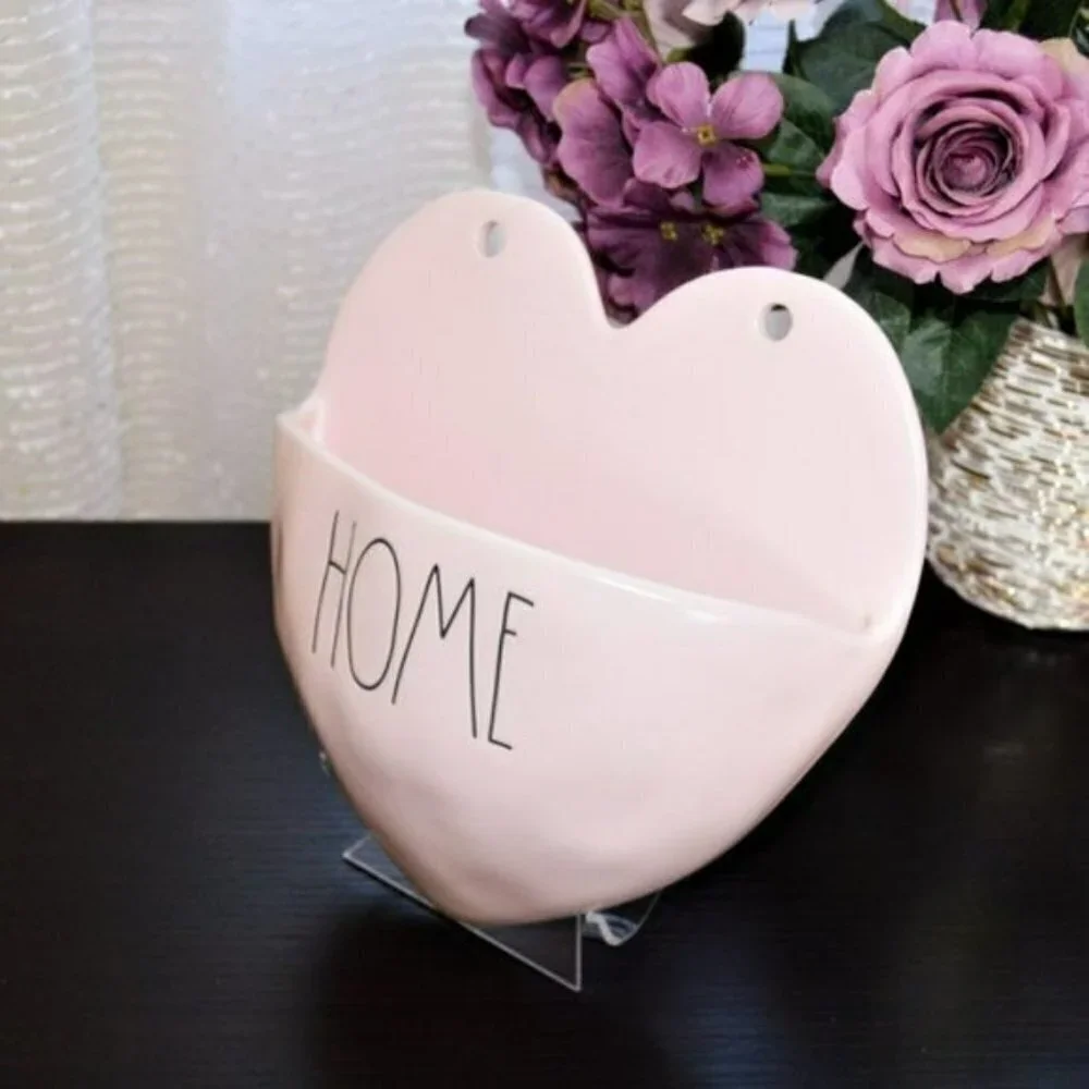 NWT RAE DUNN Ceramic Wall Planter Pink